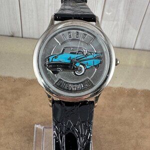 Vintage Fossil Relic 1957 Chevrolet Turquiose Blue Belair Convertible Classic